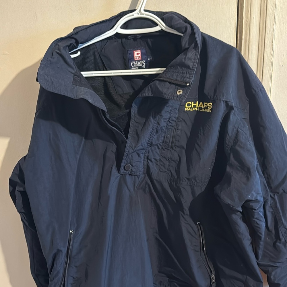 Large - Vintage Chaps and Ralph Lauren  Collab WindBreaker